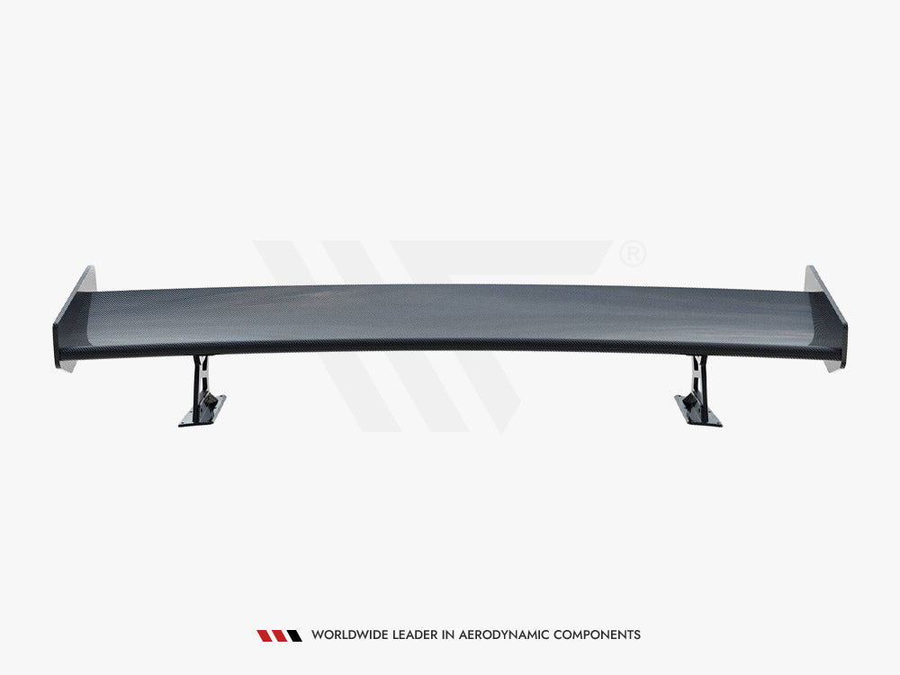 Carbon Spoiler With External Brackets Uprights + LED BMW 3 / M3 Coupe E92