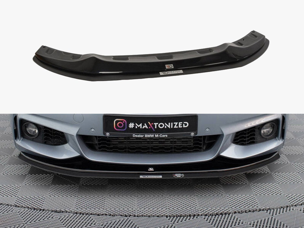 Hybrid Front Splitter BMW 4 Coupe / Gran Coupe / Cabrio M-Pack F32 / F36 / F33