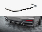 Rear Splitter (Vertical Bars) V.2 BMW 7 M-Pack G11 / G12 Facelift