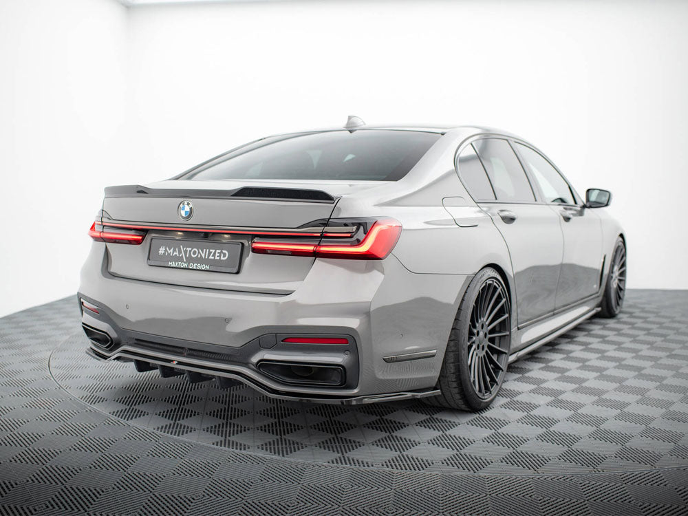 Rear Splitter (Vertical Bars) V.2 BMW 7 M-Pack G11 / G12 Facelift