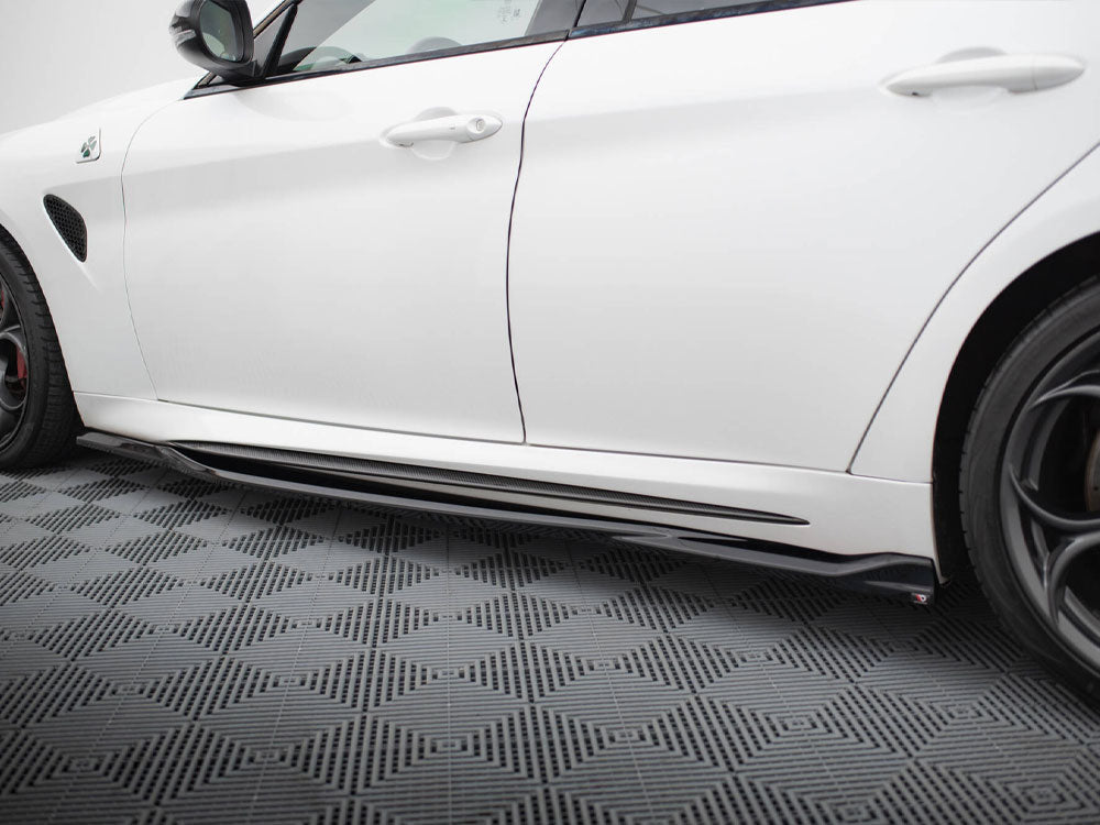 Side Skirts Diffusers Alfa Romeo Giulia Quadrifoglio