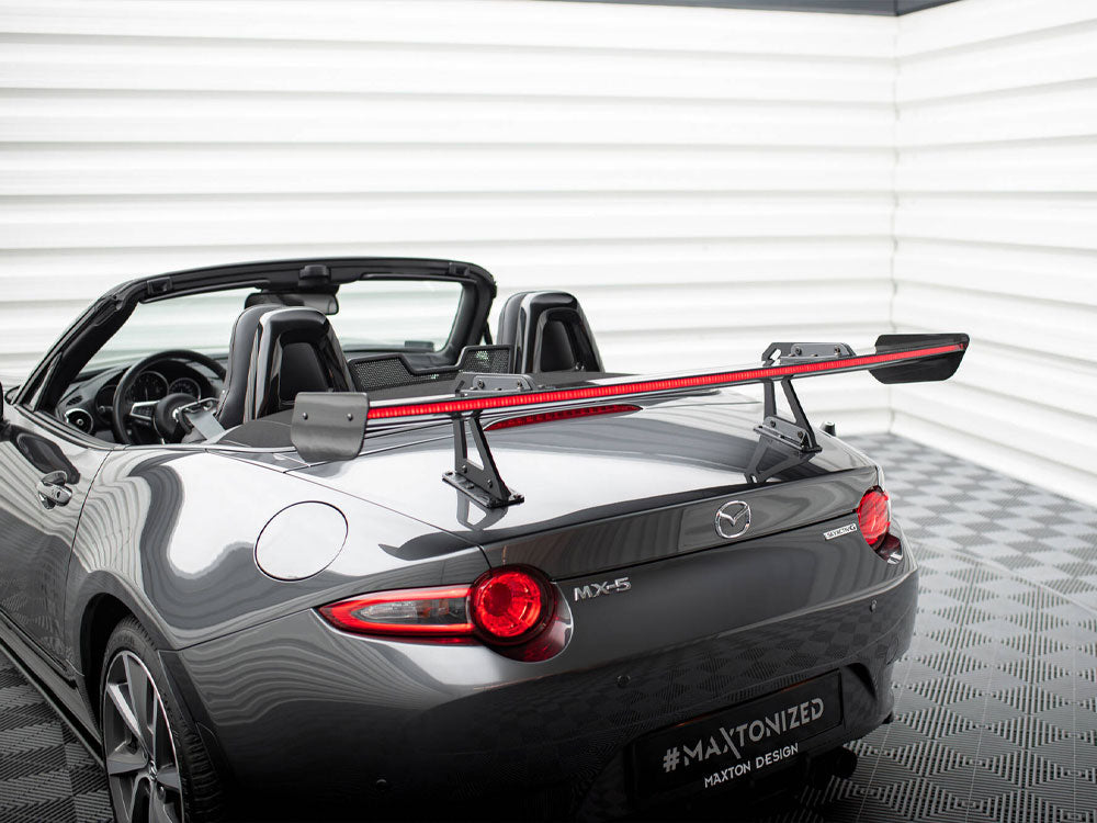 Carbon Spoiler With Upper Swan Mounting + LED Mazda MX-5 ND (Mk4)