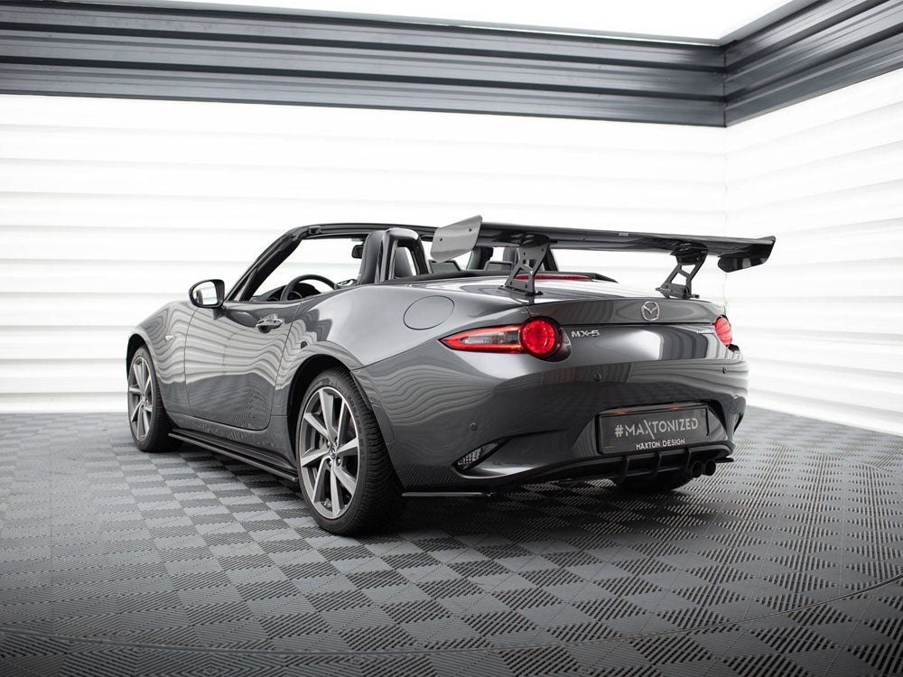Carbon Spoiler With Internal Brackets Uprights Mazda MX-5 ND (Mk4)