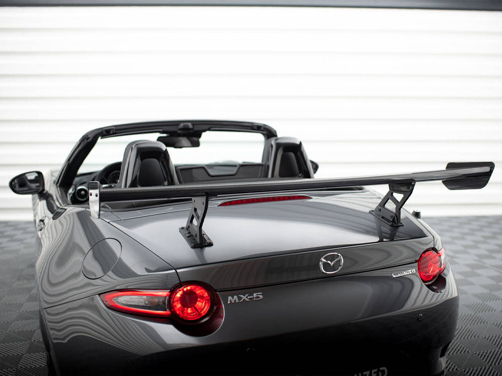 Carbon Spoiler With Internal Brackets Uprights Mazda MX-5 ND (Mk4)