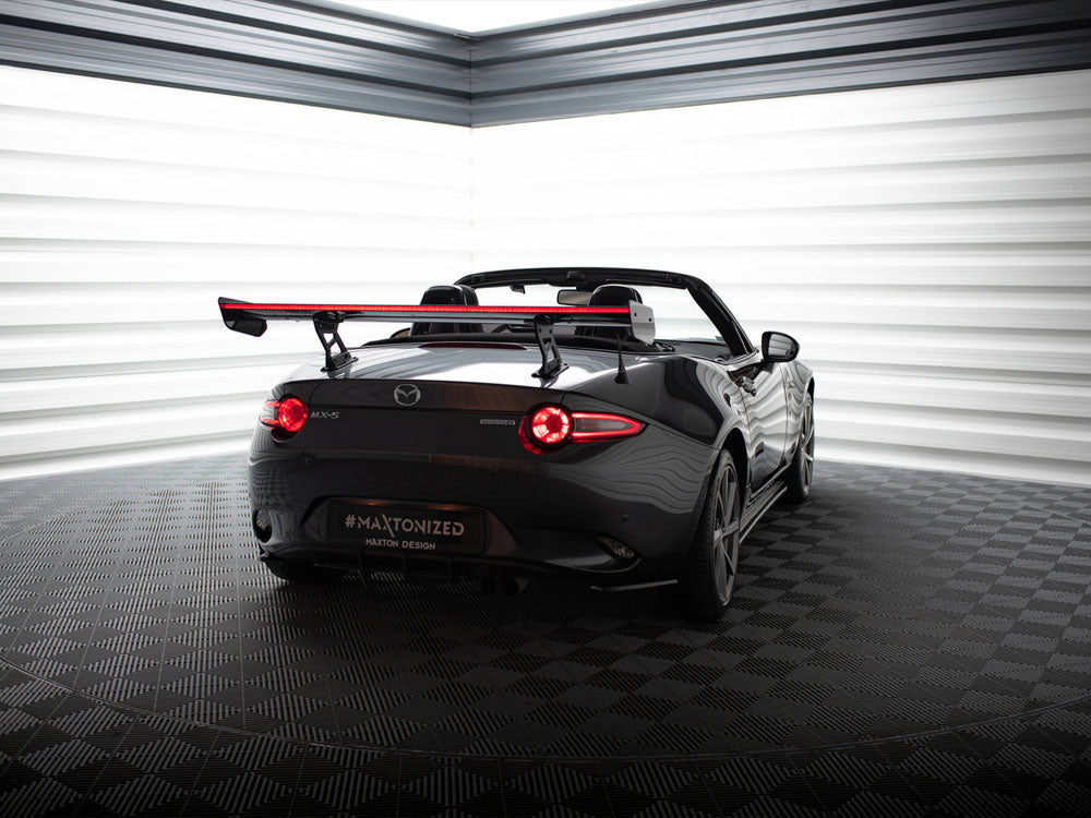 Carbon Spoiler With Internal Brackets Uprights + LED Mazda MX-5 ND (Mk4)