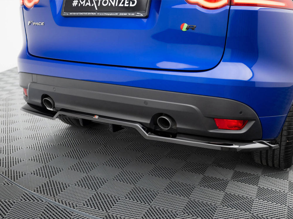 Central Rear Splitter (Vertical Bars) Jaguar F-Pace R-Sport Mk1