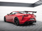 Carbon Spoiler With Internal Brackets Uprights Lexus LC