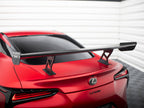 Carbon Spoiler With Internal Brackets Uprights Lexus LC