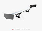 Carbon Spoiler With Internal Brackets Uprights Lexus LC
