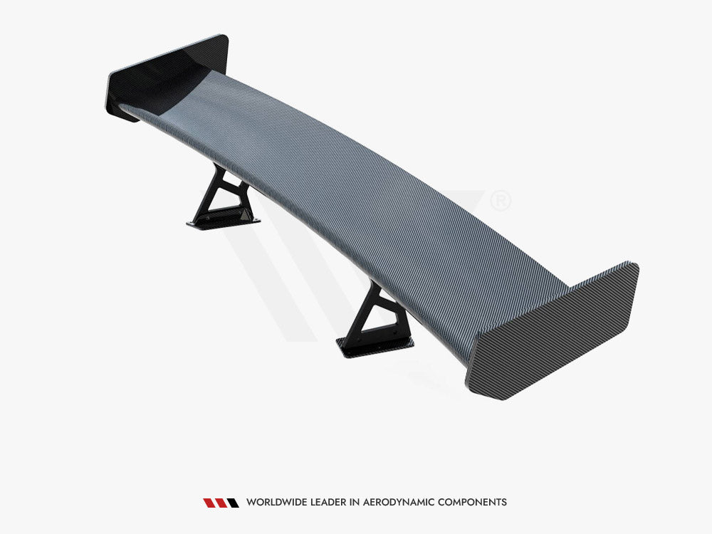 Carbon Spoiler With Internal Brackets Uprights Lexus LC