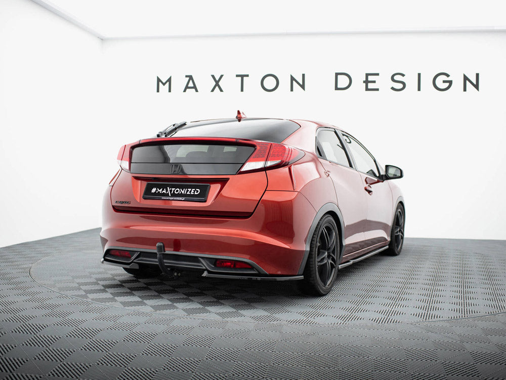 Rear Side Splitters Honda Civic Hatchback Mk9