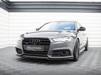 Front Splitter V.2 Audi A6 / A6 C7 S-Line / S6 C7 Facelift