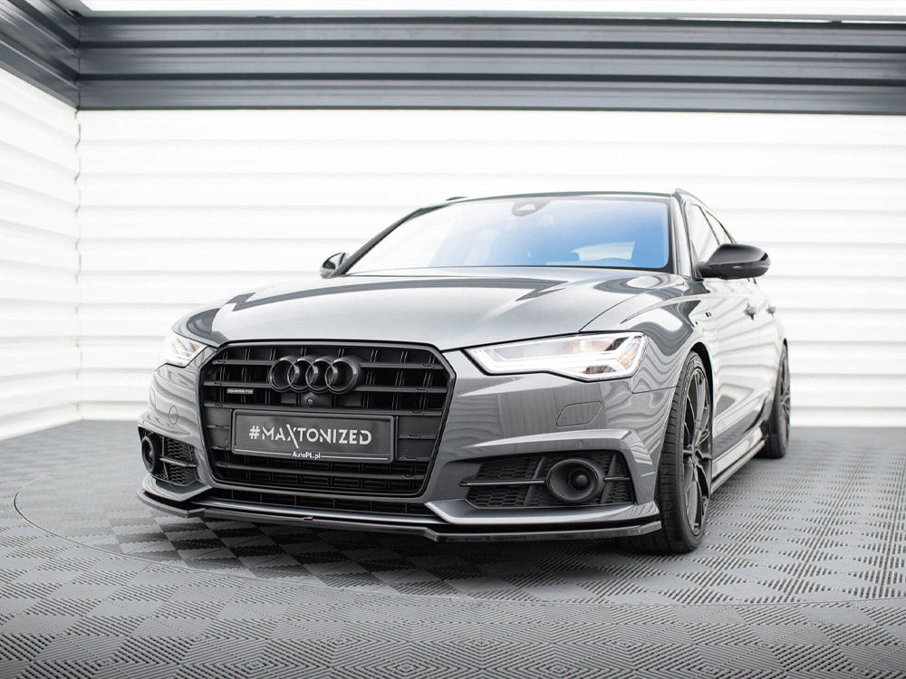 Front Splitter V.2 Audi A6 / A6 C7 S-Line / S6 C7 Facelift