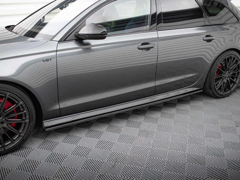 Side Skirts Diffusers Audi S6 / A6 S-Line / A6 C7 FL