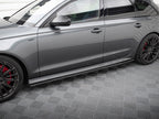 Side Skirts Diffusers Audi S6 / A6 S-Line / A6 C7 FL