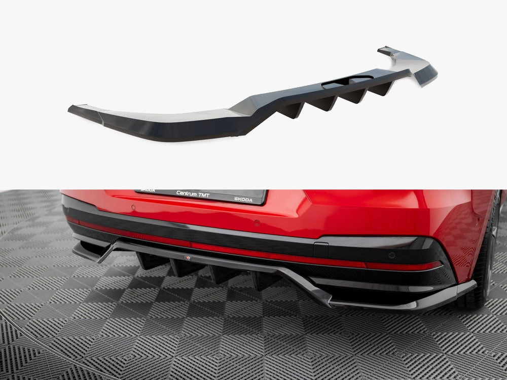 Rear Splitter (Vertical Bars) Skoda Enyaq Coupe iV