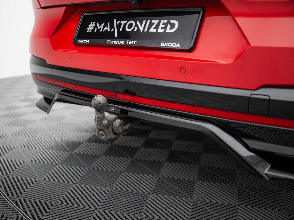 Rear Splitter (Vertical Bars) Skoda Enyaq Coupe iV