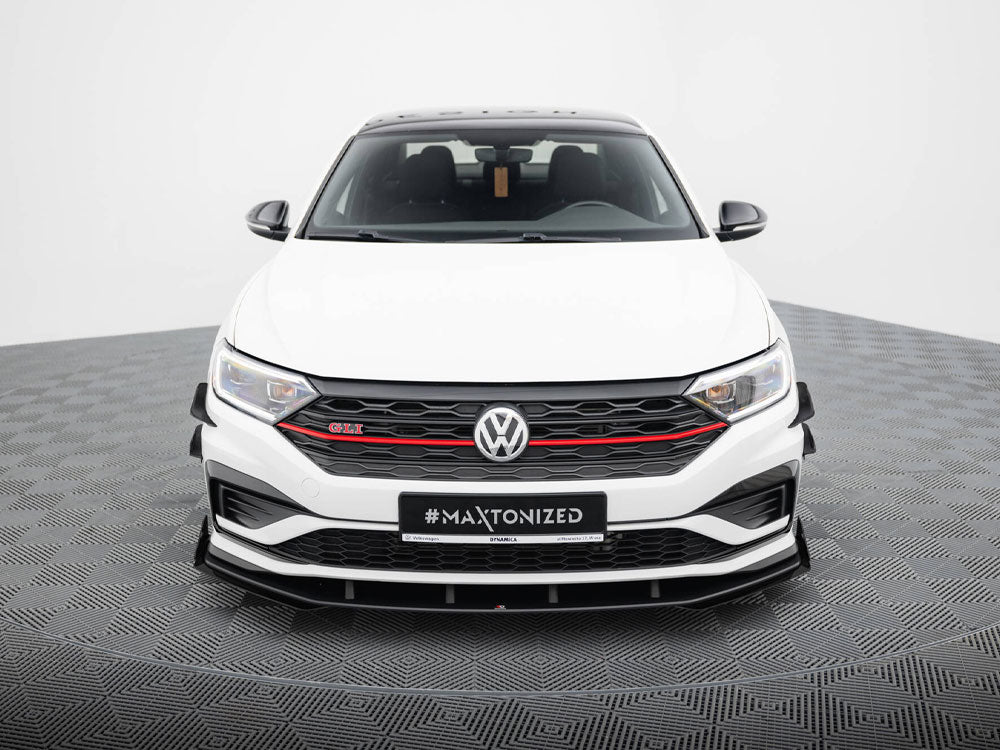 Street PRO Front Splitter + Flaps Volkswagen Jetta GLI Mk7