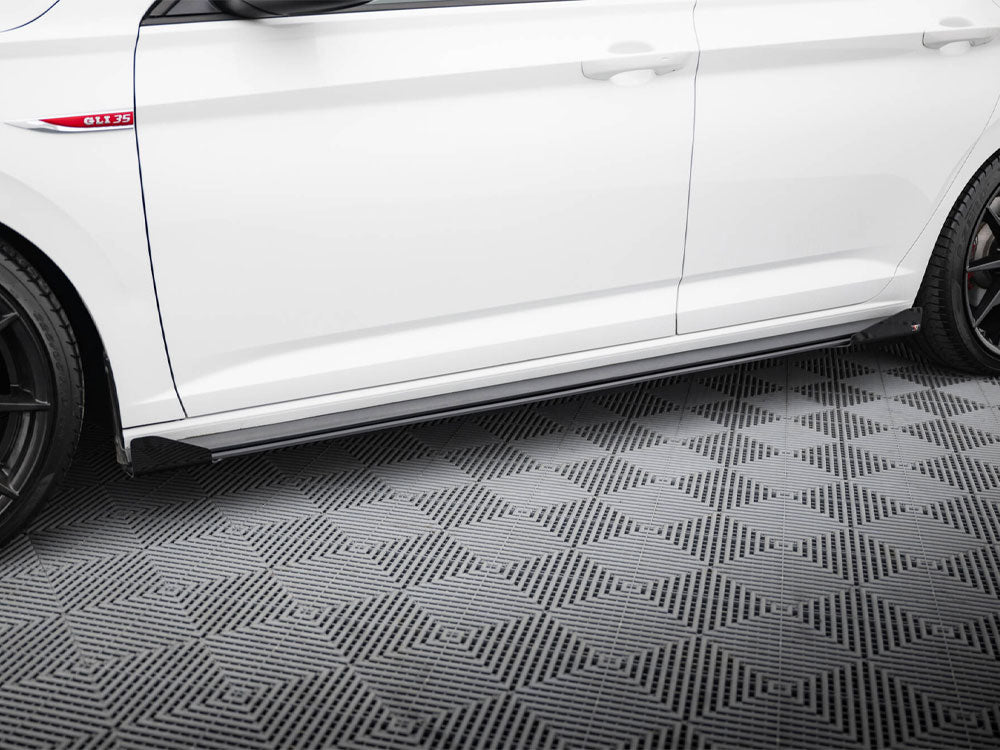 Street PRO Side Skirts Diffusers + Flaps Volkswagen Jetta GLI Mk7