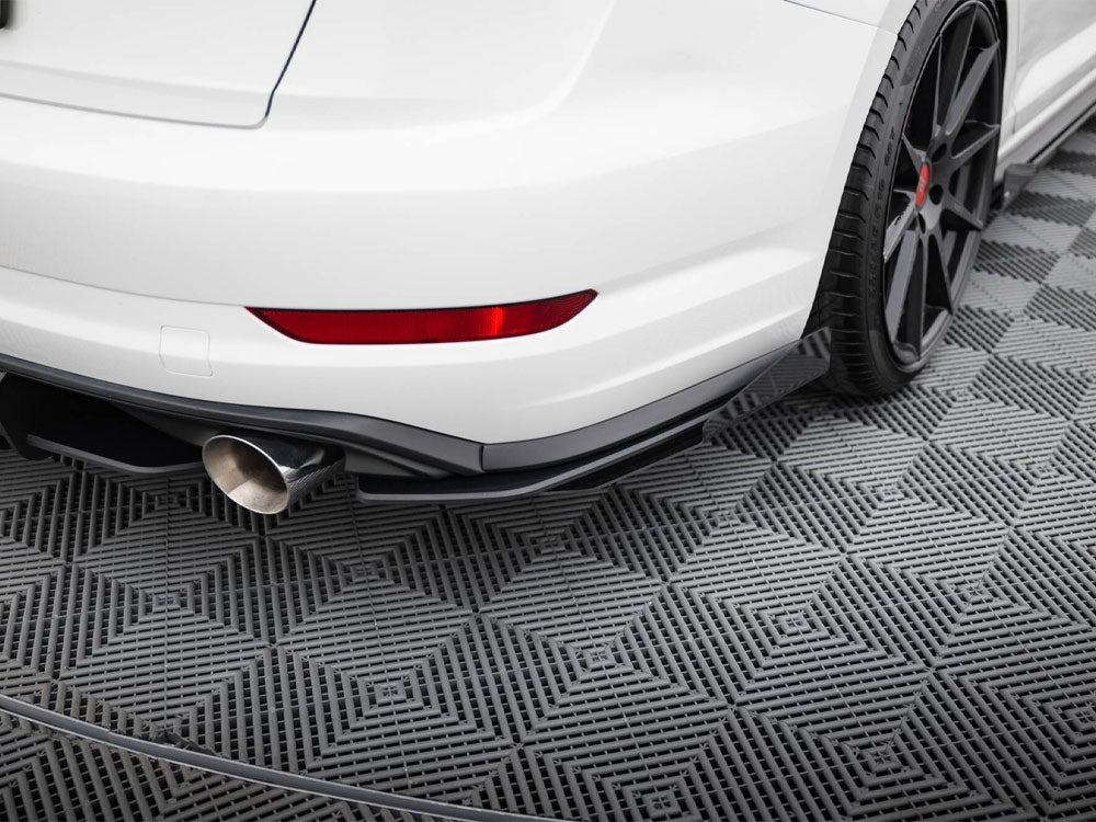 Street Pro Rear Side Splitters + Flaps Volkswagen Jetta GLI Mk7