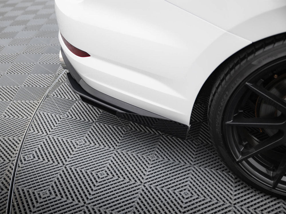 Street Pro Rear Side Splitters + Flaps Volkswagen Jetta GLI Mk7