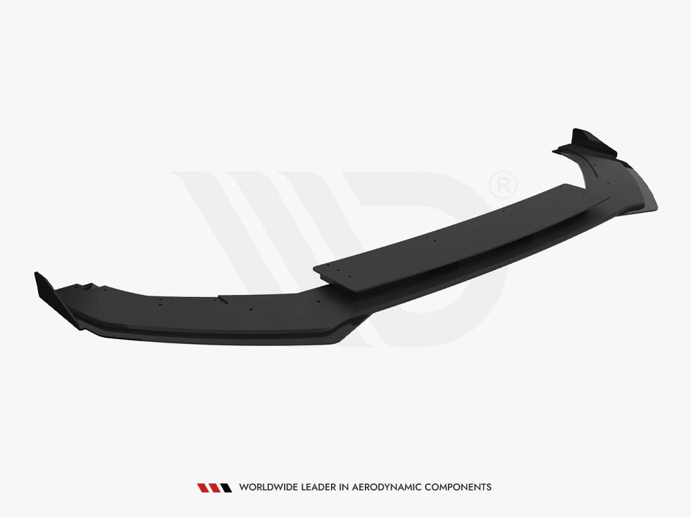 Street PRO Front Splitter V.1 + Flaps VW Golf R Mk7