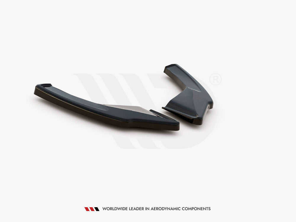 Rear Side Splitters V.1 Volkswagen Golf GTI / GTE / GTD Mk8 - Carbon Look