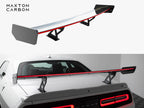 Carbon Spoiler + LED Dodge Challenger Mk3