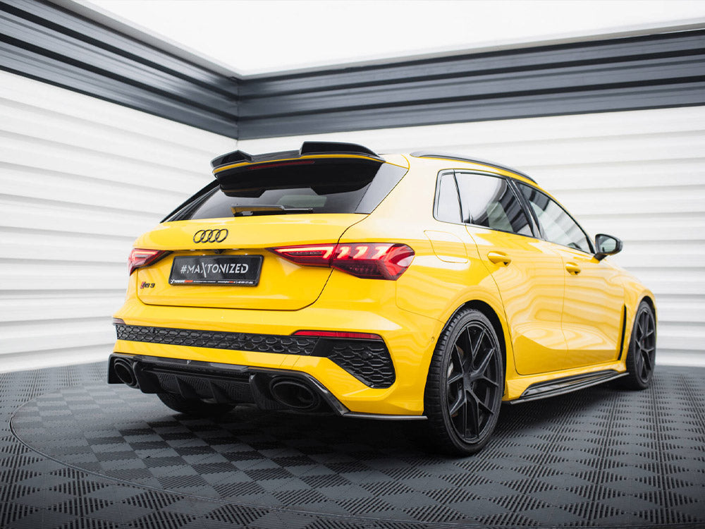 Carbon Fiber Rear Side Splitters Audi RS3 Sportback 8Y