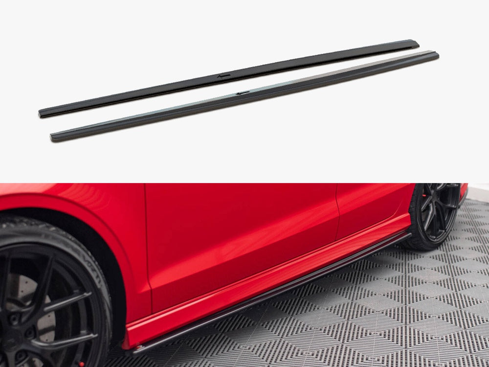 Side Skirts Diffusers V.1 Audi S3 / A3 S-Line 8V / 8V FL Sedan (2013-2020)