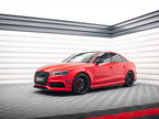 Side Skirts Diffusers V.1 Audi S3 / A3 S-Line 8V / 8V FL Sedan (2013-2020)