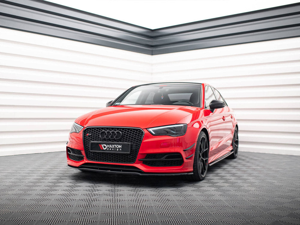 Front Bumper Wings (Canards) Audi S3 / A3 S-Line 8V Sedan / Cabrio