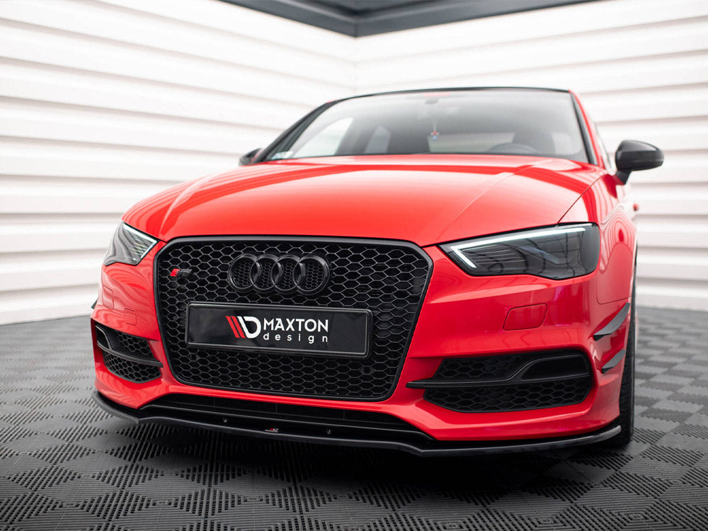 Front Bumper Wings (Canards) Audi S3 / A3 S-Line 8V Sedan / Cabrio
