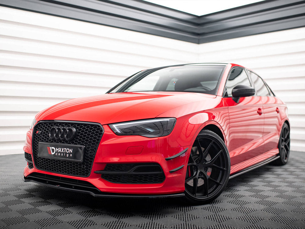 Front Bumper Wings (Canards) Audi S3 / A3 S-Line 8V Sedan / Cabrio