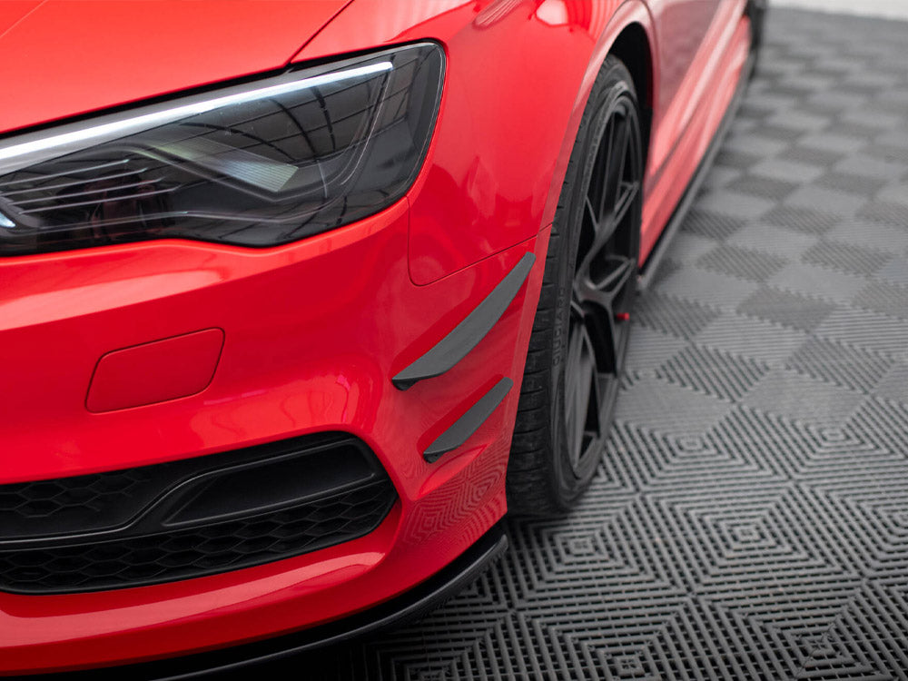 Front Bumper Wings (Canards) Audi S3 / A3 S-Line 8V Sedan / Cabrio