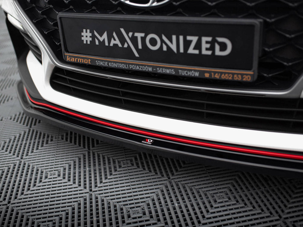 Front Splitter V.2 Hyundai I30 N Mk3 Hatchback / Fastback