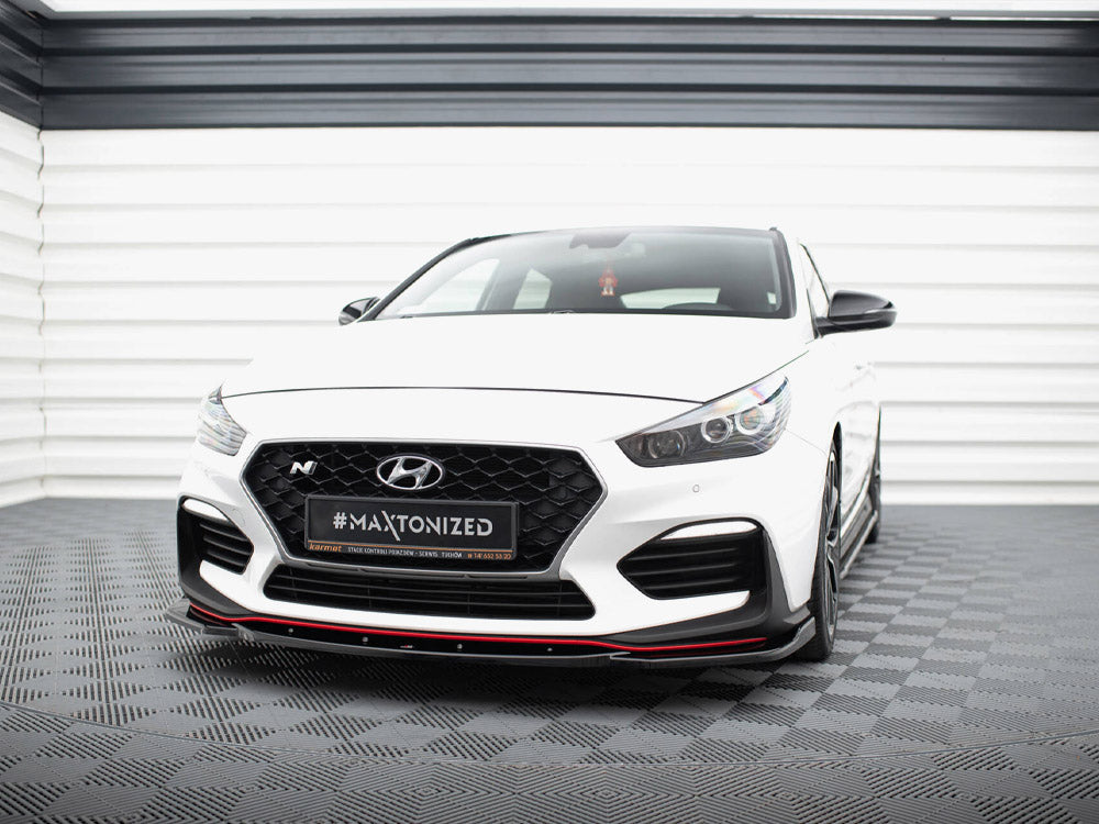 Front Splitter V.4 Hyundai I30 N Mk3 Hatchback / Fastback