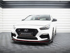 Front Splitter V.4 Hyundai I30 N Mk3 Hatchback / Fastback