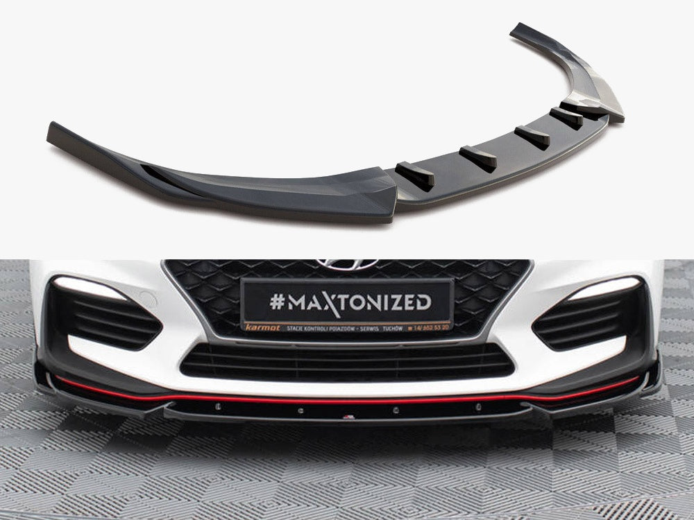 Front Splitter V.5 Hyundai I30 N Mk3 Hatchback / Fastback