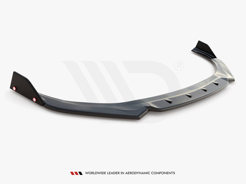 Front Splitter V.6 + Flaps Hyundai I30 N Mk3 Hatchback / Fastback