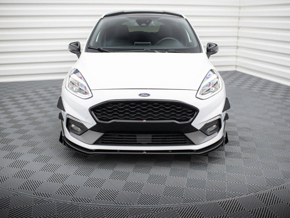 Street PRO Front Splitter + Flaps Ford Fiesta Mk8 ST / ST-Line