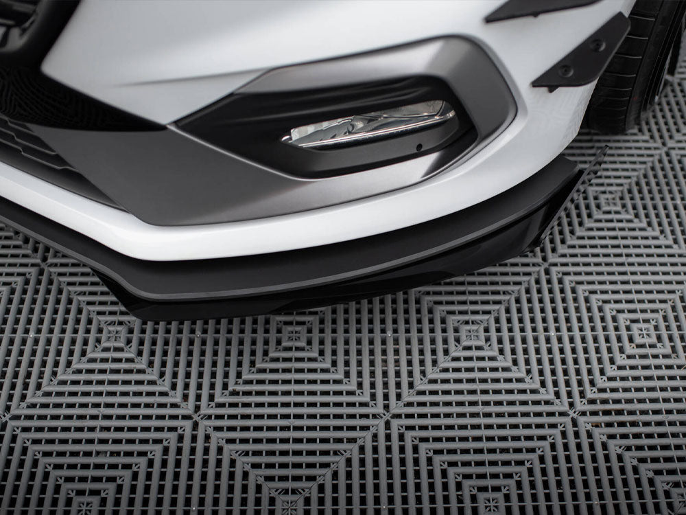 Street PRO Front Splitter + Flaps Ford Fiesta Mk8 ST / ST-Line