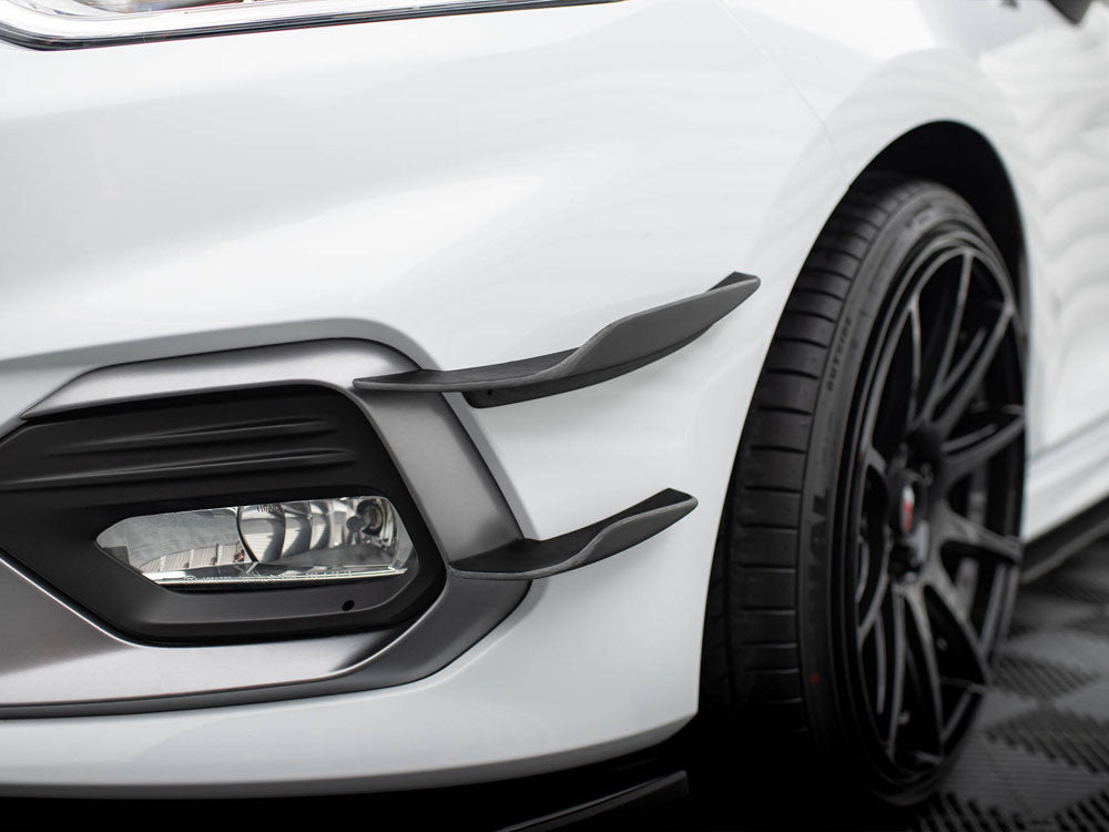 Front Bumper Wings (Canards) V.2 Ford Fiesta Mk8 ST / ST-Line