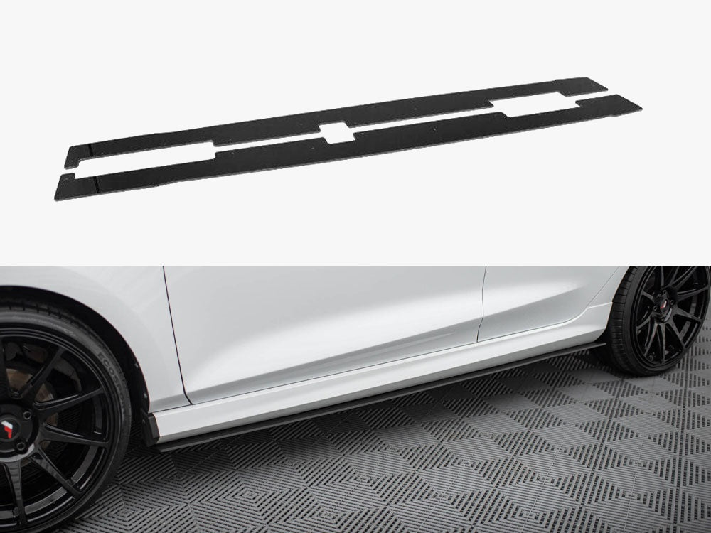 Racing Side Skirts Diffusers V.2 Ford Fiesta Mk8 ST / ST-Line