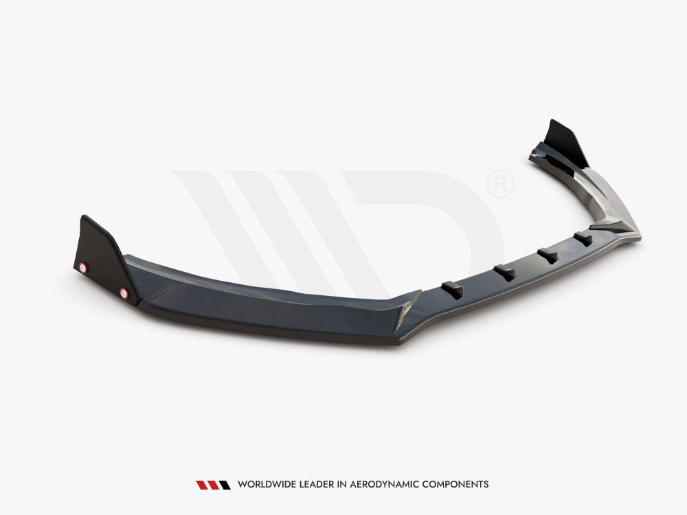 Front Splitter V.4 + Flaps Ford Fiesta ST / ST-Line Mk8