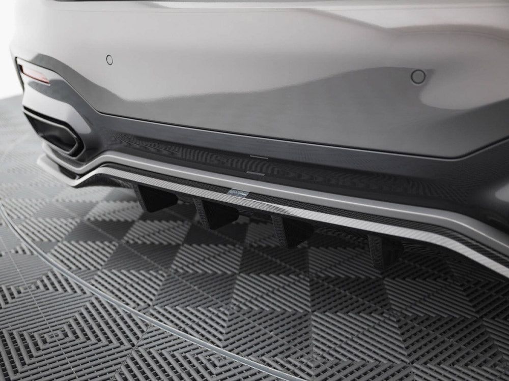 Prepreg Carbon Fiber Rear Splitter BMW 7 M-Pack G11 / G12 Facelift