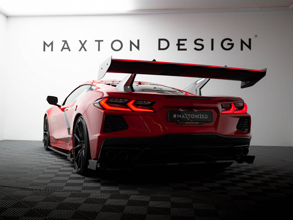 Carbon Spoiler + LED Chevrolet Corvette C8