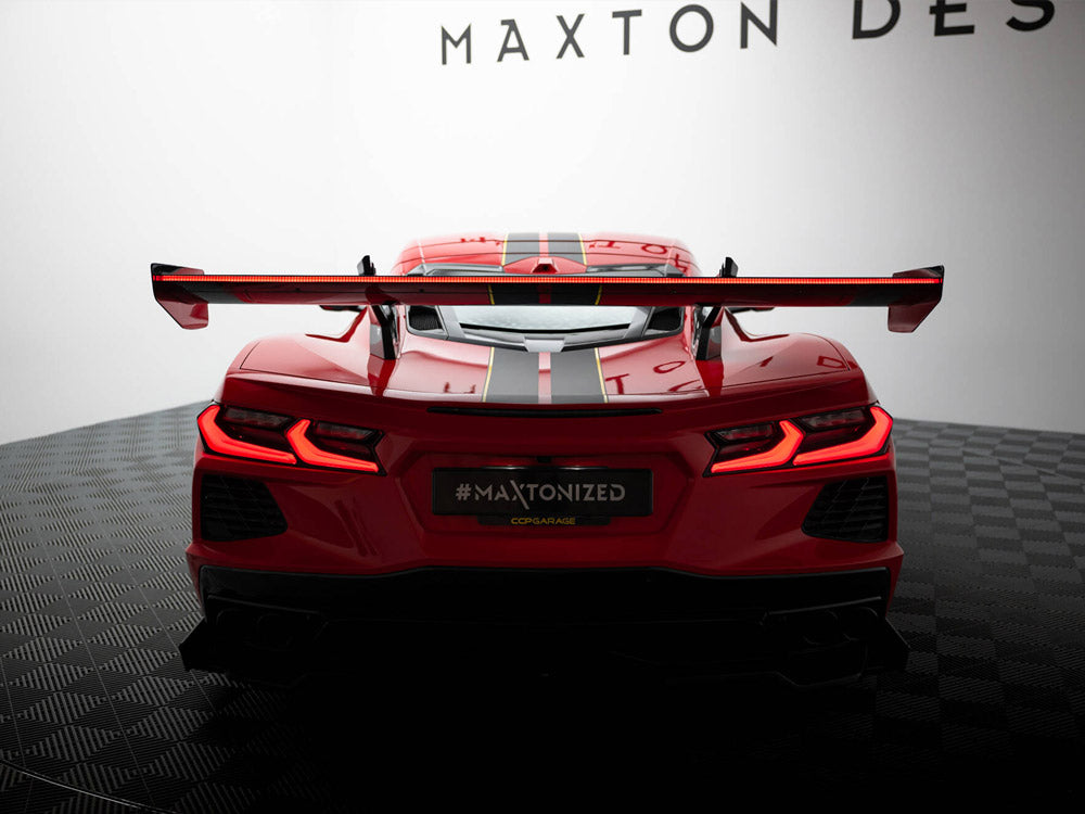 Carbon Spoiler + LED Chevrolet Corvette C8