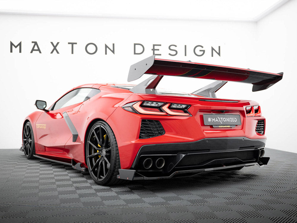Carbon Spoiler + LED Chevrolet Corvette C8