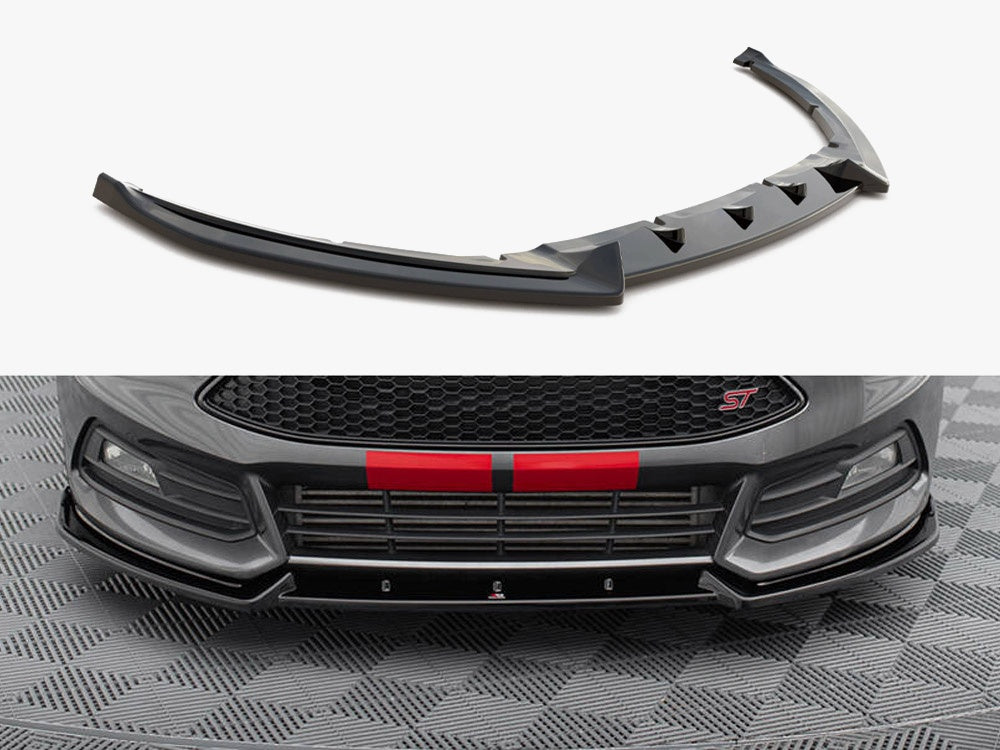 Front Splitter V.4 Ford Focus ST Mk3 FL